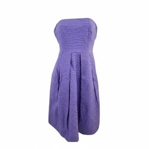 J.Crew Size 2 Strapless Dress Purple
